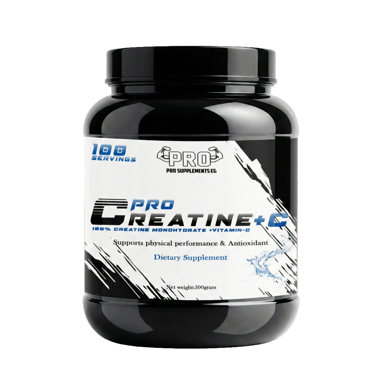 Pro Creatine + C - 100 Servings - 500g - Unflavored