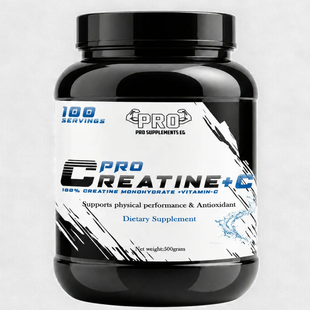 Pro Creatine + C - 100 Servings - 500G - Unflavored